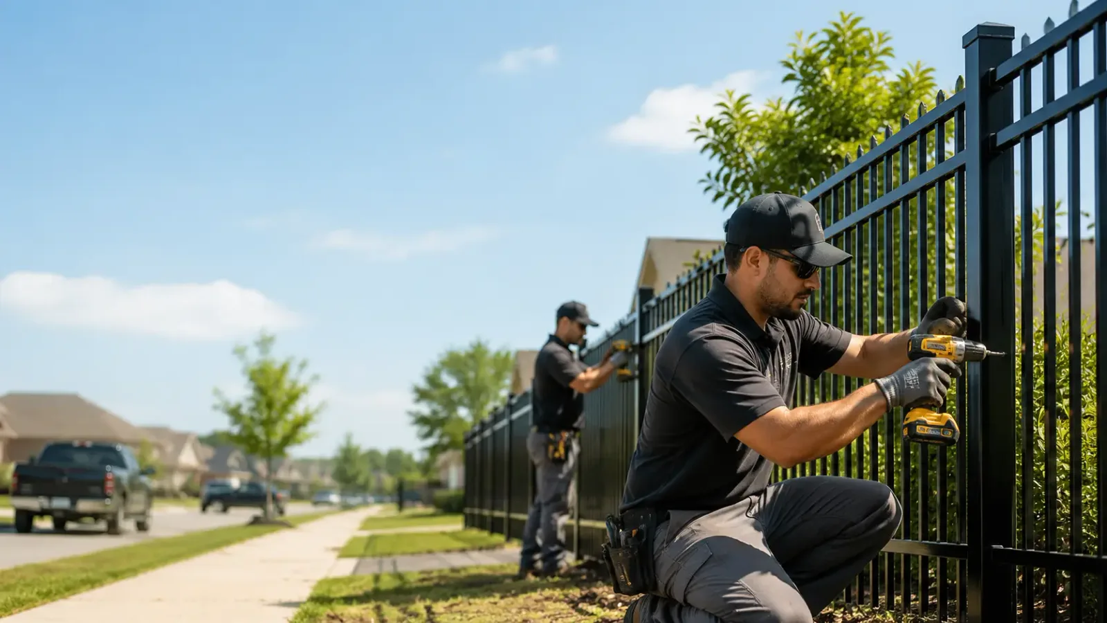 Metal Fence Installation in Eighty Four, PA